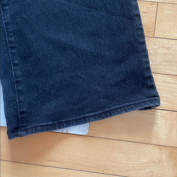 FADED GLORY black cotton, stretch, jeans size 22WP for shorter/petite women - Picture 6 of 16